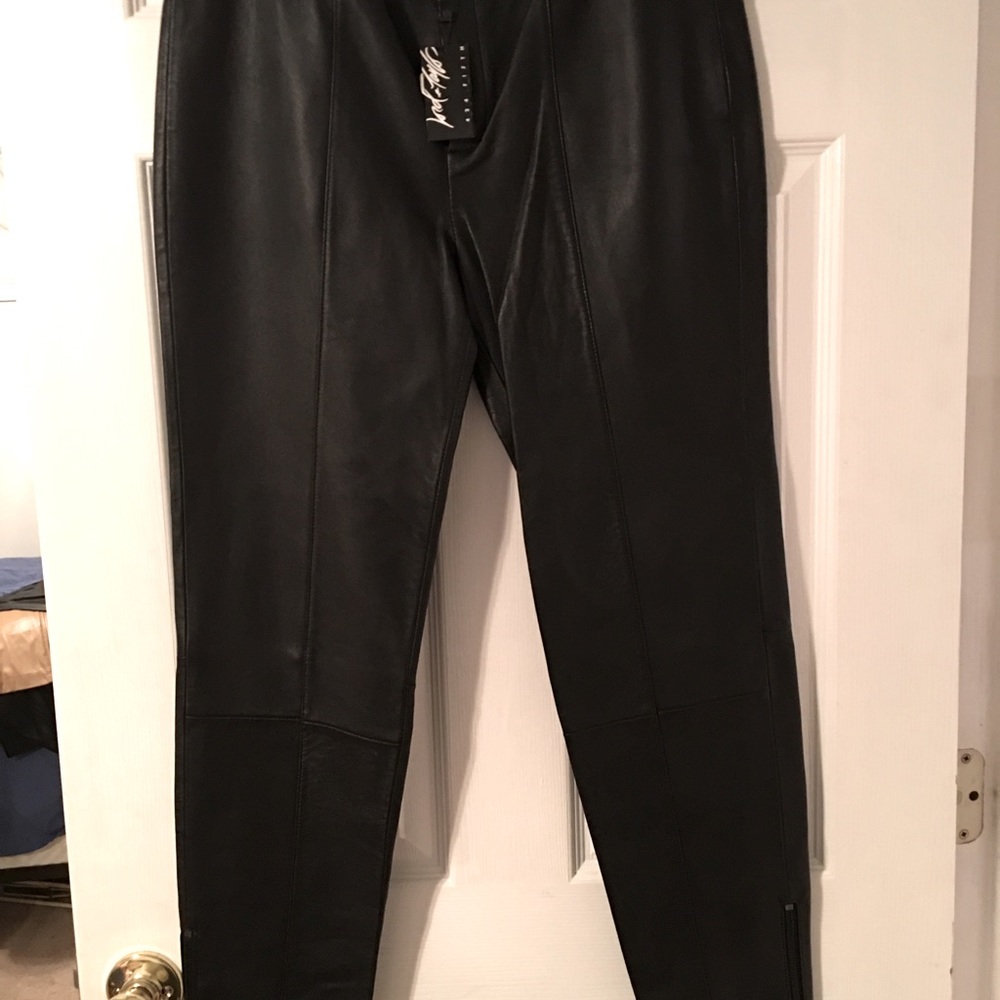 Lord and Taylor new leather pants